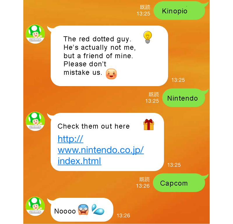 Illustration for article titled Nintendo's New Text Bot is Kooky